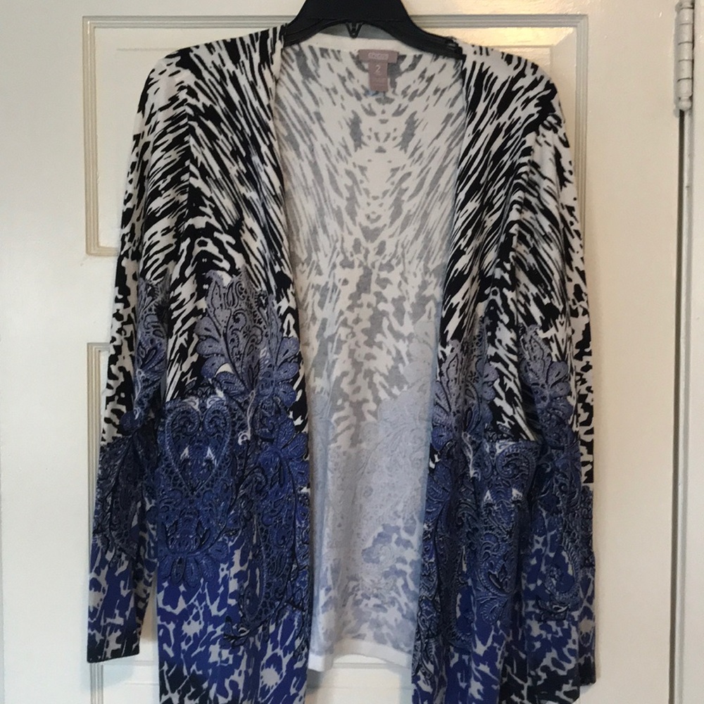 Chico’s open cardigan